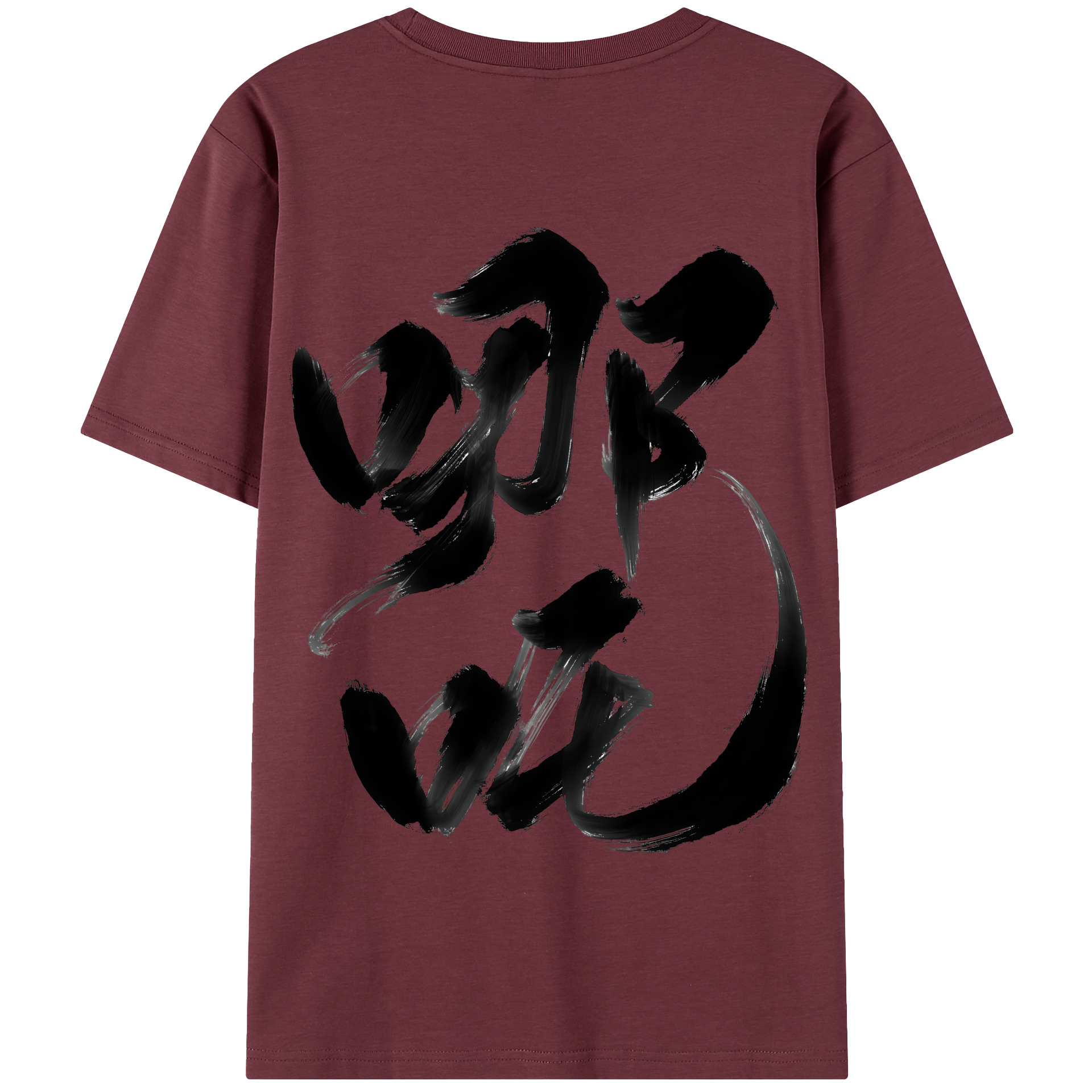 （画像用） Ne Zha 2 ナタ 魔童の大暴れ 綿100％半袖Tシャツ（背面プリント）